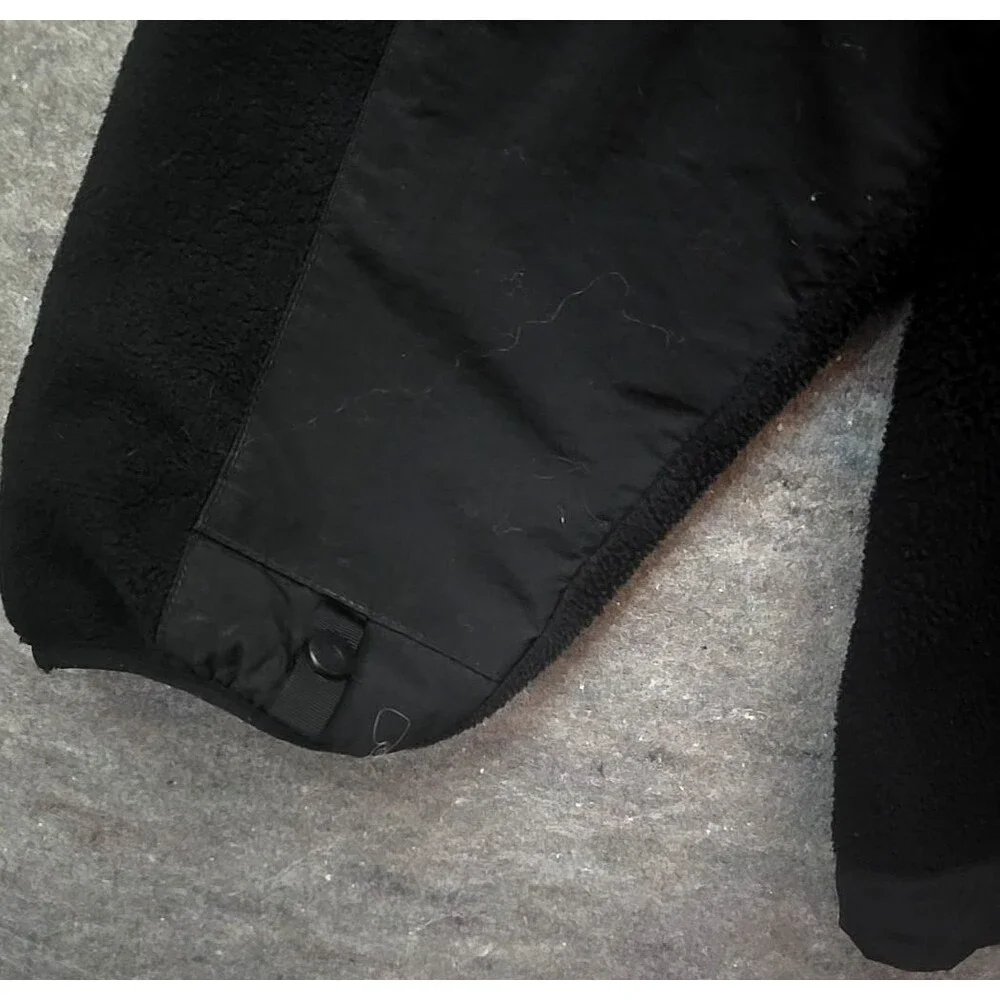 The North Face Retro Denali Jacket Black Fleece Lined Men's XXL Polartech